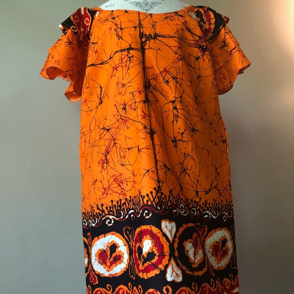 COPY - COPY - African print shift dress - Picture 5 of 6